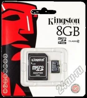 Лот: 5761517. Фото: 1. карта памяти Kingston microSD... Карты памяти
