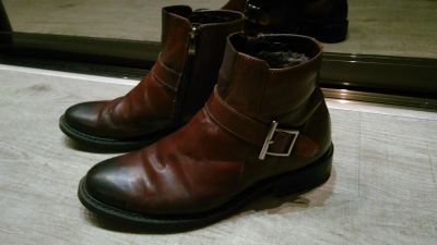 Лот: 8717418. Фото: 1. Ботинки, туфли мужские зима -... Ботинки, полуботинки