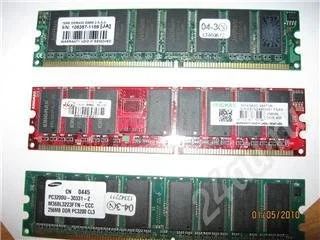 Лот: 340965. Фото: 1. DDR 256 3 штуки. Оперативная память
