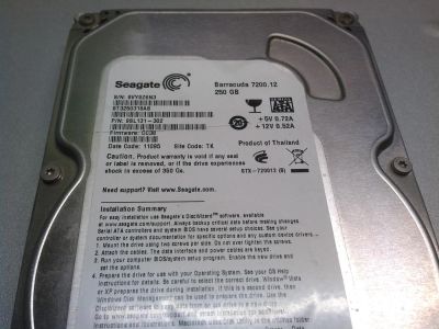 Лот: 4413678. Фото: 1. Жесткий диск Seagate 250Gb SATA... Жёсткие диски (HDD)