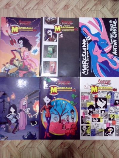 Лот: 6668284. Фото: 1. Adventure time. Марселин и королевы... Художественная