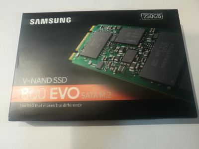 Лот: 18392348. Фото: 1. SSD 250Gb Samsung M.2. SSD-накопители