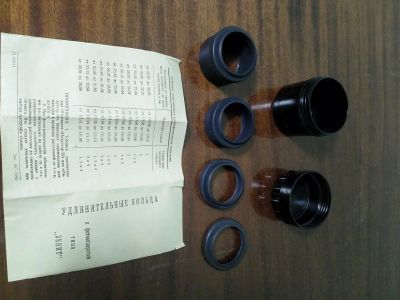 Лот: 16926451. Фото: 1. Кольца переходные к фотоаппаратам... Кольца переходные и макро