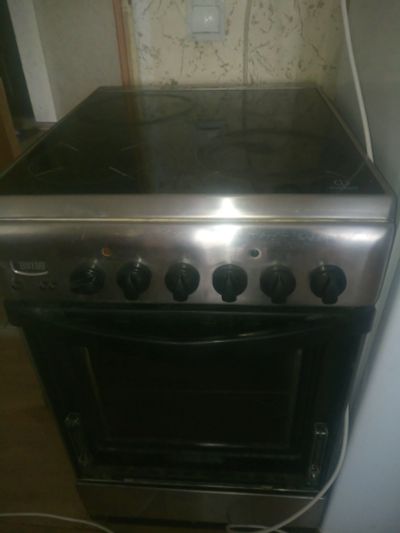 Лот: 15940005. Фото: 1. Плита indesit повторно. Плиты, духовые шкафы, варочные поверхности