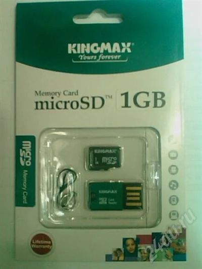 Лот: 415480. Фото: 1. карта памяти micro sd king max... Карты памяти