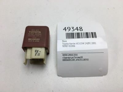 Лот: 20394084. Фото: 1. Реле Toyota Harrier 2001 9098702006... Электрооборудование