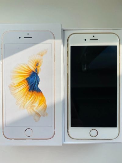 Лот: 17235670. Фото: 1. iPhone 6S 128 ГБ золотой. Чехлы, бамперы