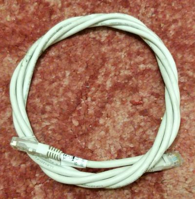 Лот: 21334752. Фото: 1. Шнур витая пара 1.8 метра. Сетевые кабели