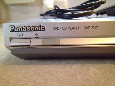 Лот: 2119181. Фото: 1. DVD-проигрыватель Panasonic DVD-S47. DVD, Blu-Ray плееры