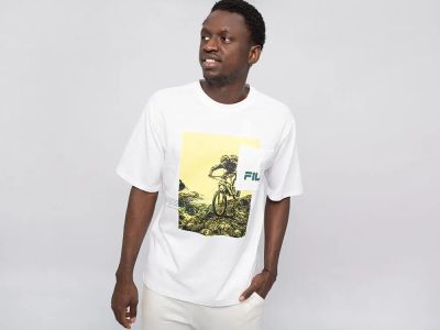 Лот: 20837716. Фото: 1. Футболка FILA (31211) Размер одежды... Футболки, поло