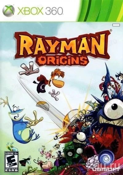 Лот: 13346157. Фото: 1. Rayman Origins [Xbox 360, русская... Игры для консолей
