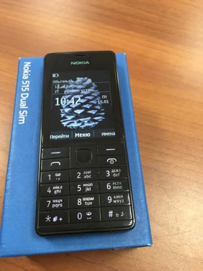 Лот: 6755141. Фото: 1. Nokia 515 dual sim black. Кнопочные мобильные телефоны