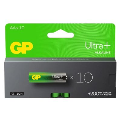 Лот: 24998871. Фото: 1. Батарейки GP Ultra Plus LR6 (АА... Батарейки, аккумуляторы, элементы питания