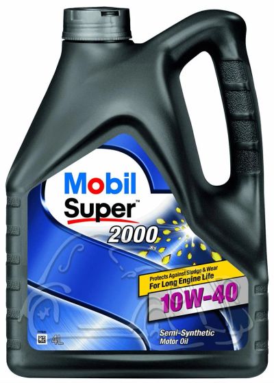 Лот: 3735950. Фото: 1. Mobil Super 2000, 10W-40, 4L... Масла, жидкости