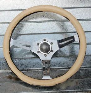 Лот: 3034084. Фото: 1. Руль тюнинг костяной от Honda... Другое (автозапчасти)