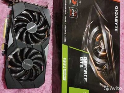 Лот: 18723372. Фото: 1. Видеокарта Gigabyte GeForce GTX1660... Видеокарты