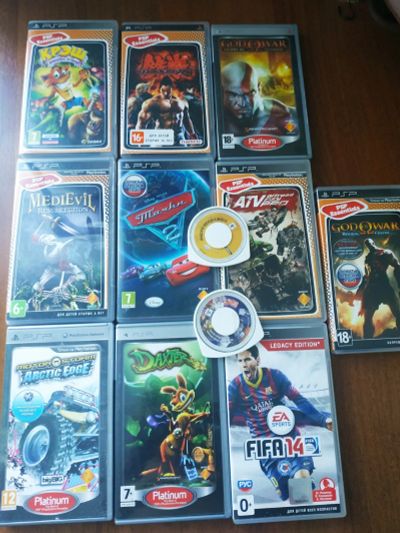 Лот: 15584694. Фото: 1. Диски PSP. Игры для консолей