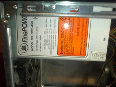 Лот: 10994319. Фото: 1. Блок питания DNS FinePower DNP-450... Корпуса, блоки питания