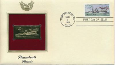Лот: 15057652. Фото: 1. США 1989 КПД с металлической репликой... Марки