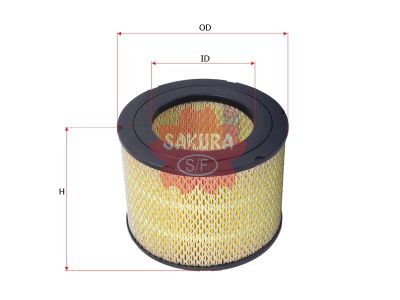 Лот: 17643472. Фото: 1. Воздушный фильтр A-1163 SAKURA... Расходные материалы