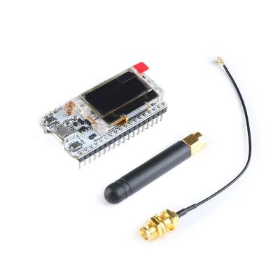 Лот: 7982868. Фото: 1. Плата разработчика ESP32 + LoRa... Микроконтроллеры