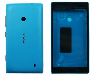 Лот: 11696006. Фото: 1. Корпус Nokia 520 Lumia синий 2кл. Корпуса, клавиатуры, кнопки