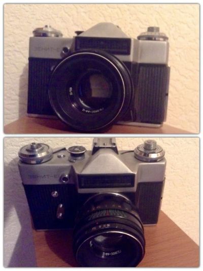Лот: 3444071. Фото: 1. фотоаппарат зенит-Е. Плёночные зеркальные