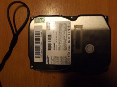 Лот: 3782702. Фото: 1. Винчестер Samsung SP4002H 40Gb. Жёсткие диски (HDD)