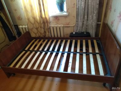 Лот: 16321582. Фото: 1. Полутораспальная с ортопедическим... Кровати