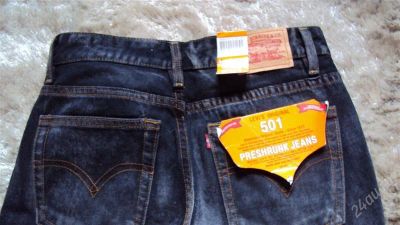 Лот: 2672912. Фото: 1. джинсы Levis 501. Брюки, джинсы, шорты