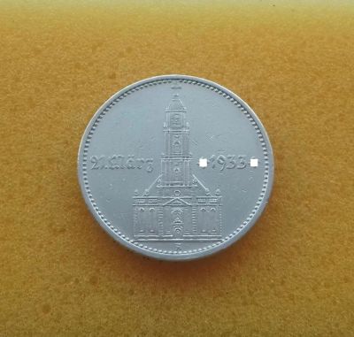 Лот: 11495353. Фото: 1. 5 марок 1934 года. Германия. Третий... Германия и Австрия