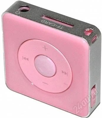 Лот: 2410673. Фото: 1. MP3 плеер Activ ACT-001 розовый... Плееры