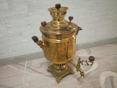 Лот: 14755040. Фото: 1. Самовар на дровах. Чайники, кофемашины, кулеры
