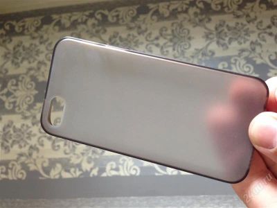 Лот: 2919255. Фото: 1. iPhone 5 чехол дымчато чёрный. Чехлы, бамперы