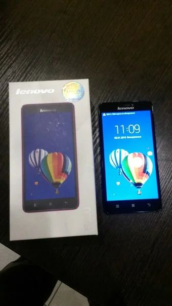 Лот: 6655000. Фото: 1. Сотовый телефон Lenovo S850 dark... Смартфоны