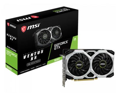 Лот: 17280570. Фото: 1. Видеокарта 6Gb GTX1660 MSI Ventus... Видеокарты