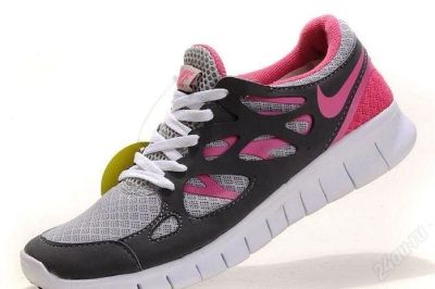 Лот: 1186163. Фото: 1. Nike free run 2 Розовые. Кеды, кроссовки, слипоны