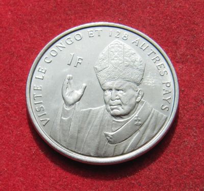 Лот: 20972718. Фото: 1. Конго - ДРК 1 франк, 2004г. 25... Африка