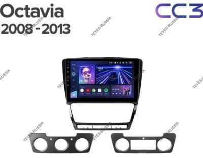 Лот: 20760307. Фото: 1. Магнитола Teyes CC3L Octavia A5... Автомагнитолы