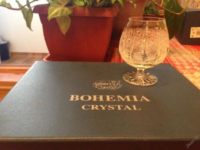 Лот: 3005209. Фото: 1. Набор бокалов коньячных "BOHEMIA... Кружки, стаканы, бокалы