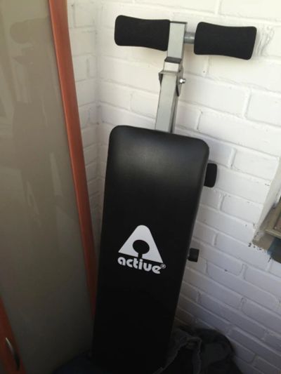 Лот: 8006411. Фото: 1. Лавка тренажёр для пресса, скамья. Силовые, скамьи, стойки