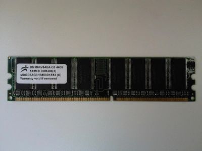 Лот: 4102322. Фото: 1. Оперативная память Digma 512mb... Оперативная память