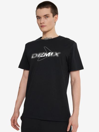 Лот: 24690820. Фото: 1. Футболка мужская Demix, Черный. Другое (спортивная одежда)