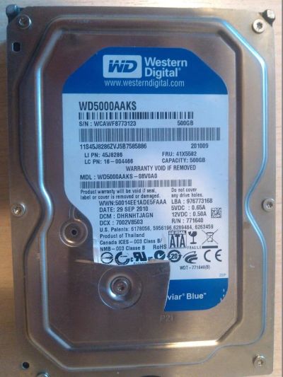 Лот: 10198580. Фото: 1. Жесткий диск Western Digital WD... Жёсткие диски (HDD)