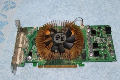 Лот: 2115053. Фото: 1. Palit GeForce 9600 GT. Видеокарты