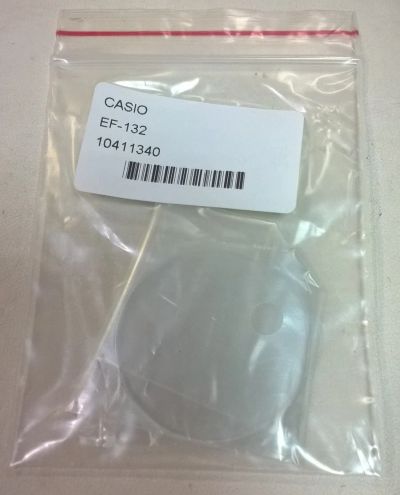 Лот: 15321400. Фото: 1. Стекло часовое CASIO EF-132. Запчасти, инструмент для ремонта