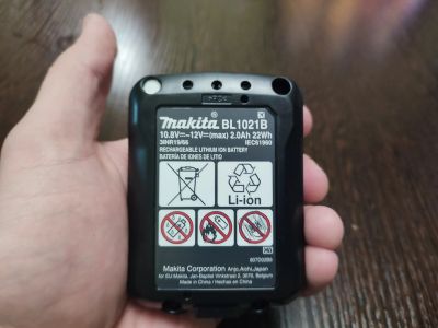 Лот: 22517822. Фото: 1. Аккумулятор Makita BL1021B 12В. Электроинструмент