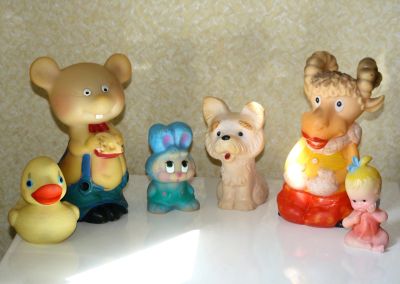 Лот: 11830240. Фото: 1. Игрушки резиновые СССР. Игрушки