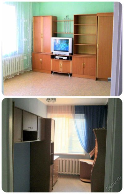 Лот: 5877610. Фото: 1. Сдам 2 комнатную квартиру. Октябрьский... Квартиры, студии