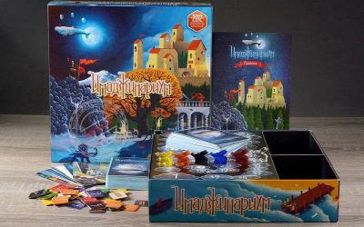 Лот: 15708885. Фото: 1. Имаджинариум + 3 дополнительные... Настольные игры, карты